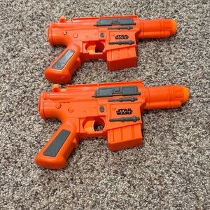 Star Wars Orange and Black Toy Blasters